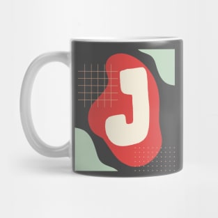 Alphabet J Mug